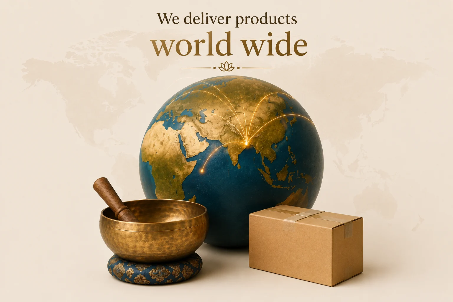 The Singing Bowl Center — worldwide delivery and export