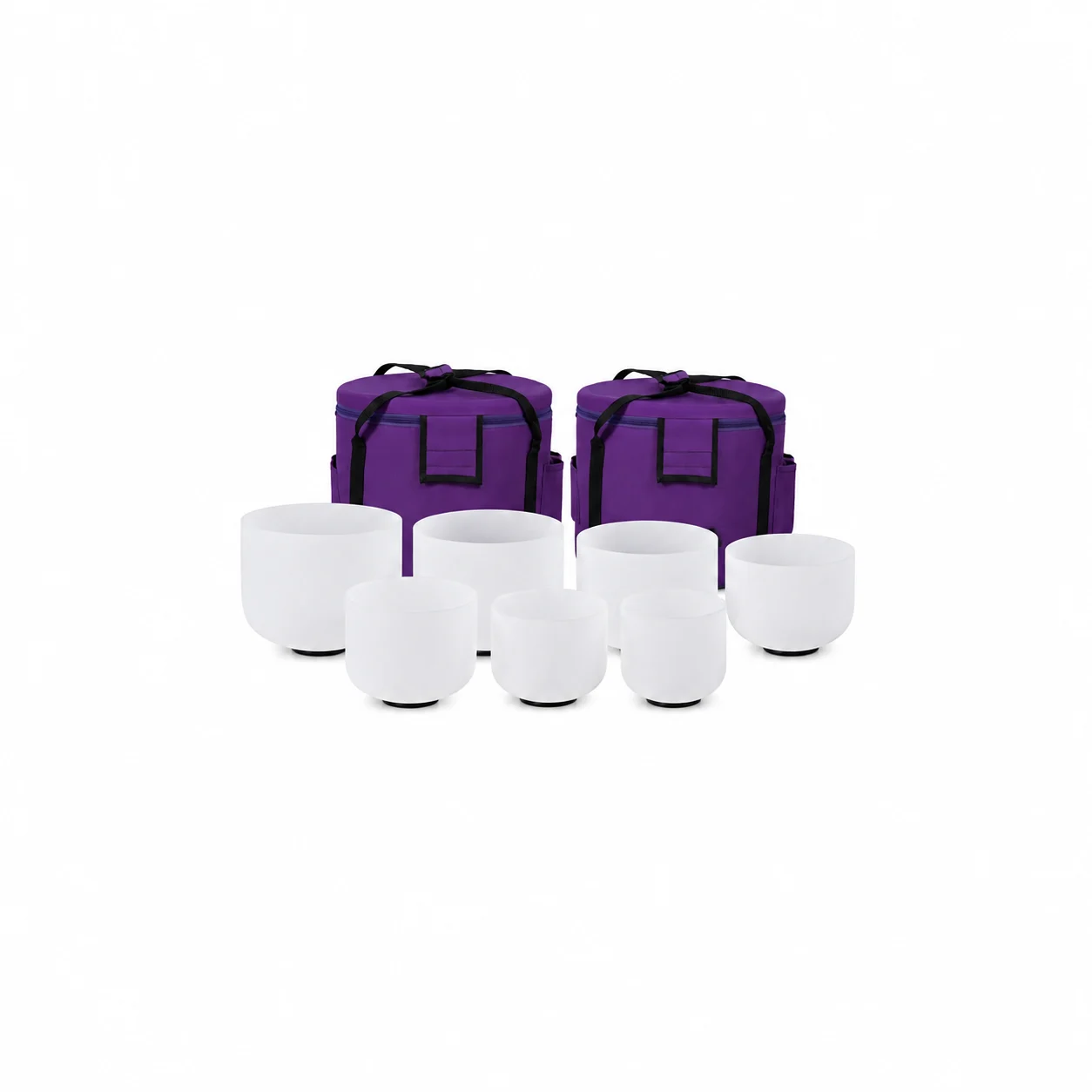 White Crystal Bowl 7 Set