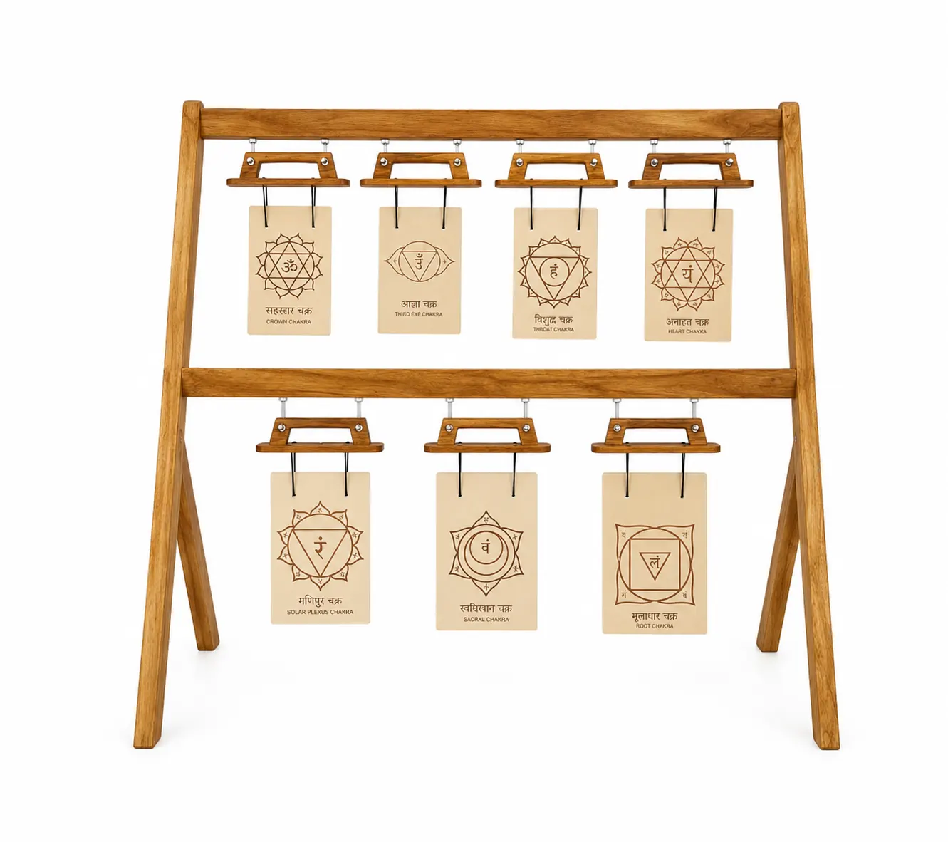 7 Chakra Bell Plates