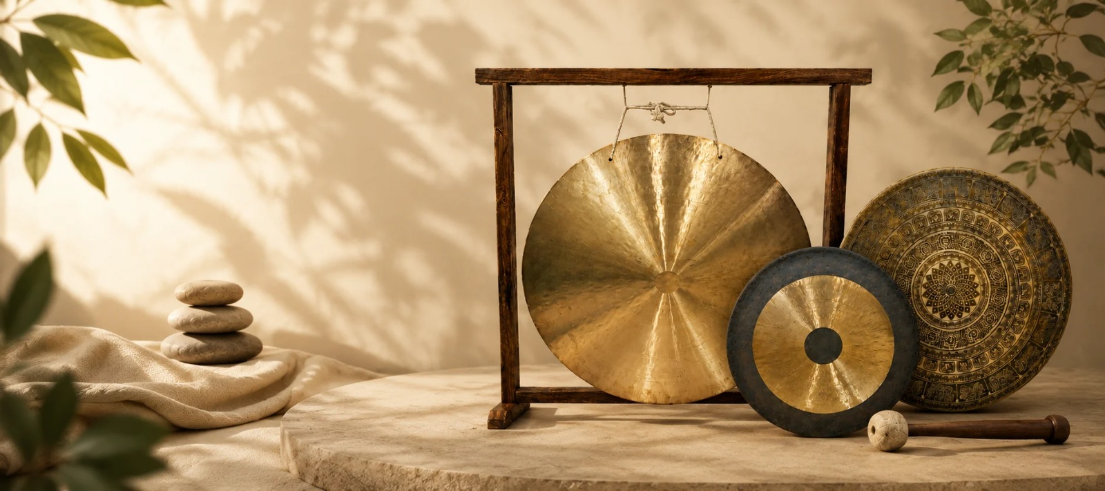 Authentic Handcrafted Gongs — The Singing Bowl Center