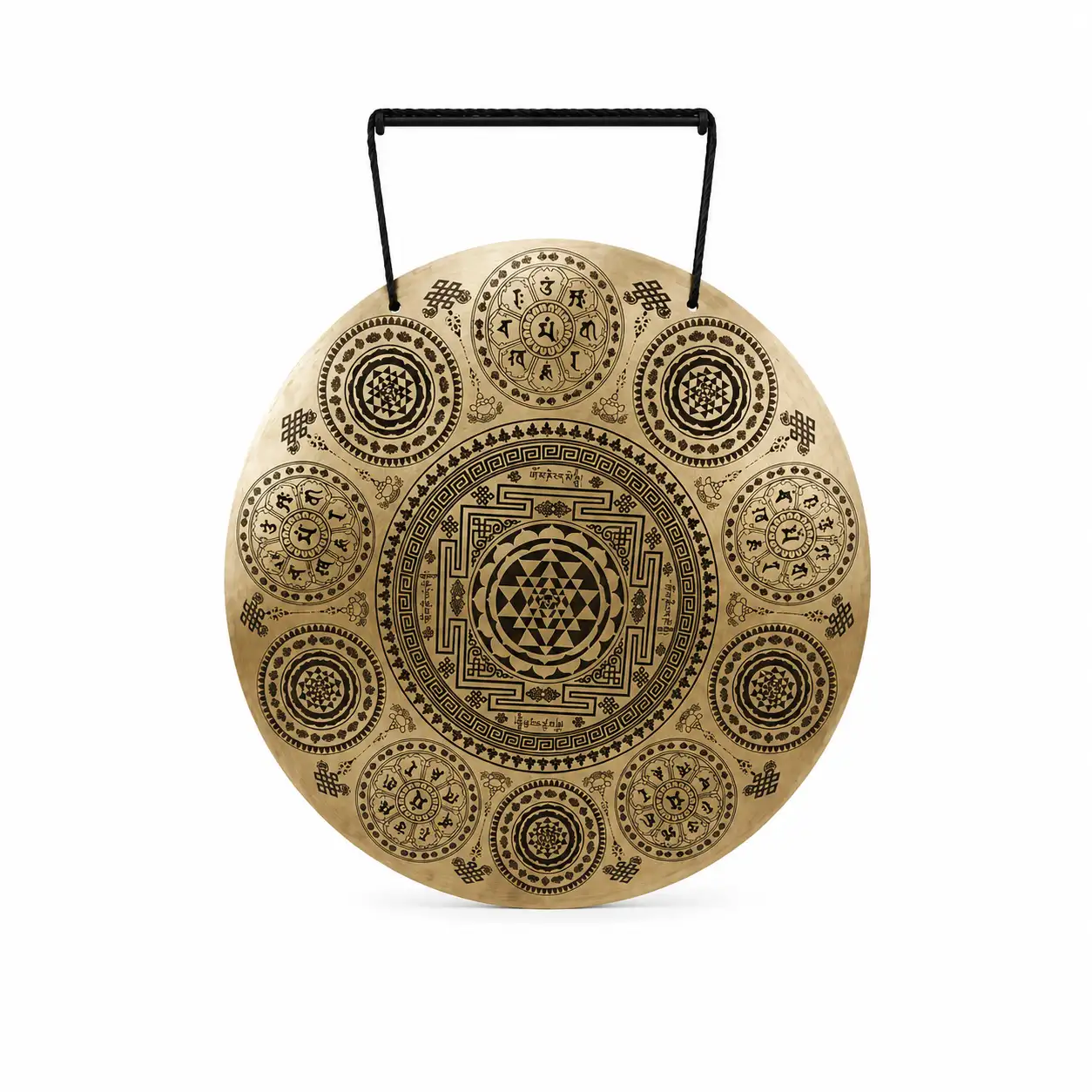 Wind Gong Engraved