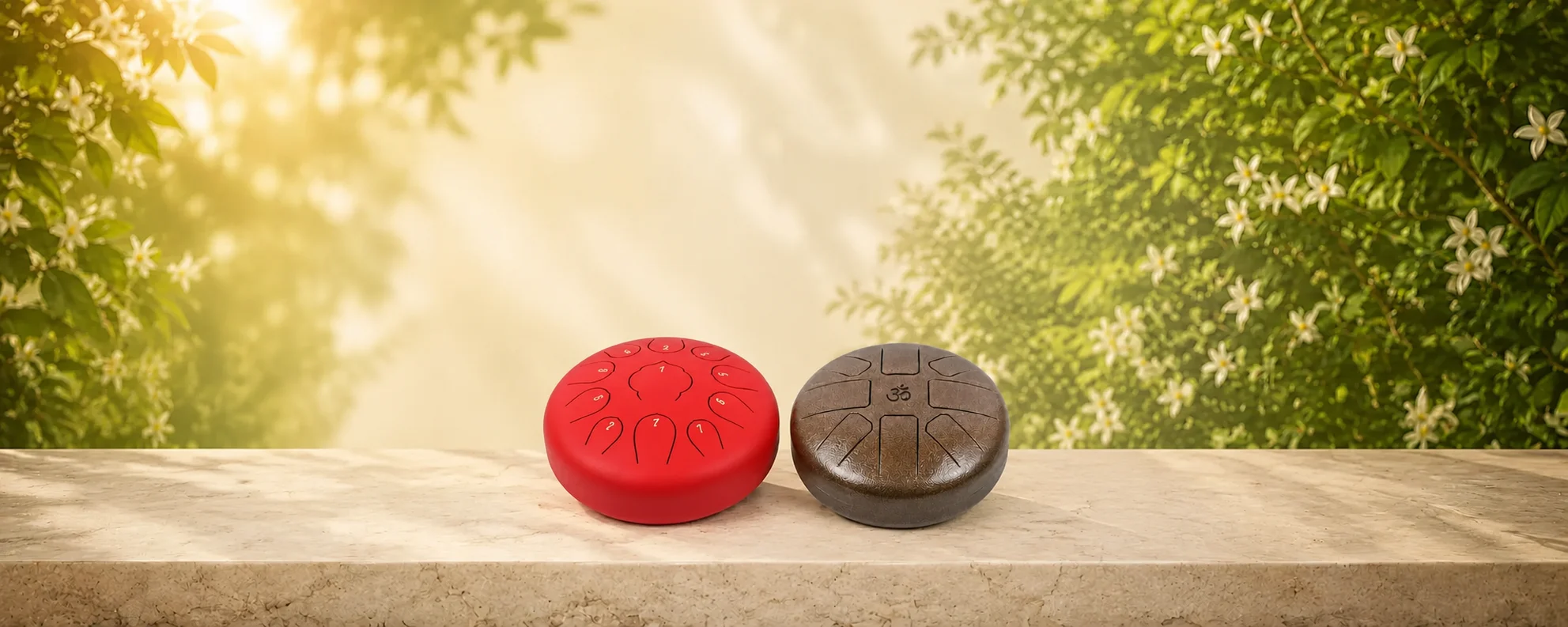 Authentic Happy Drums & Tongue Drums — The Singing Bowl Center