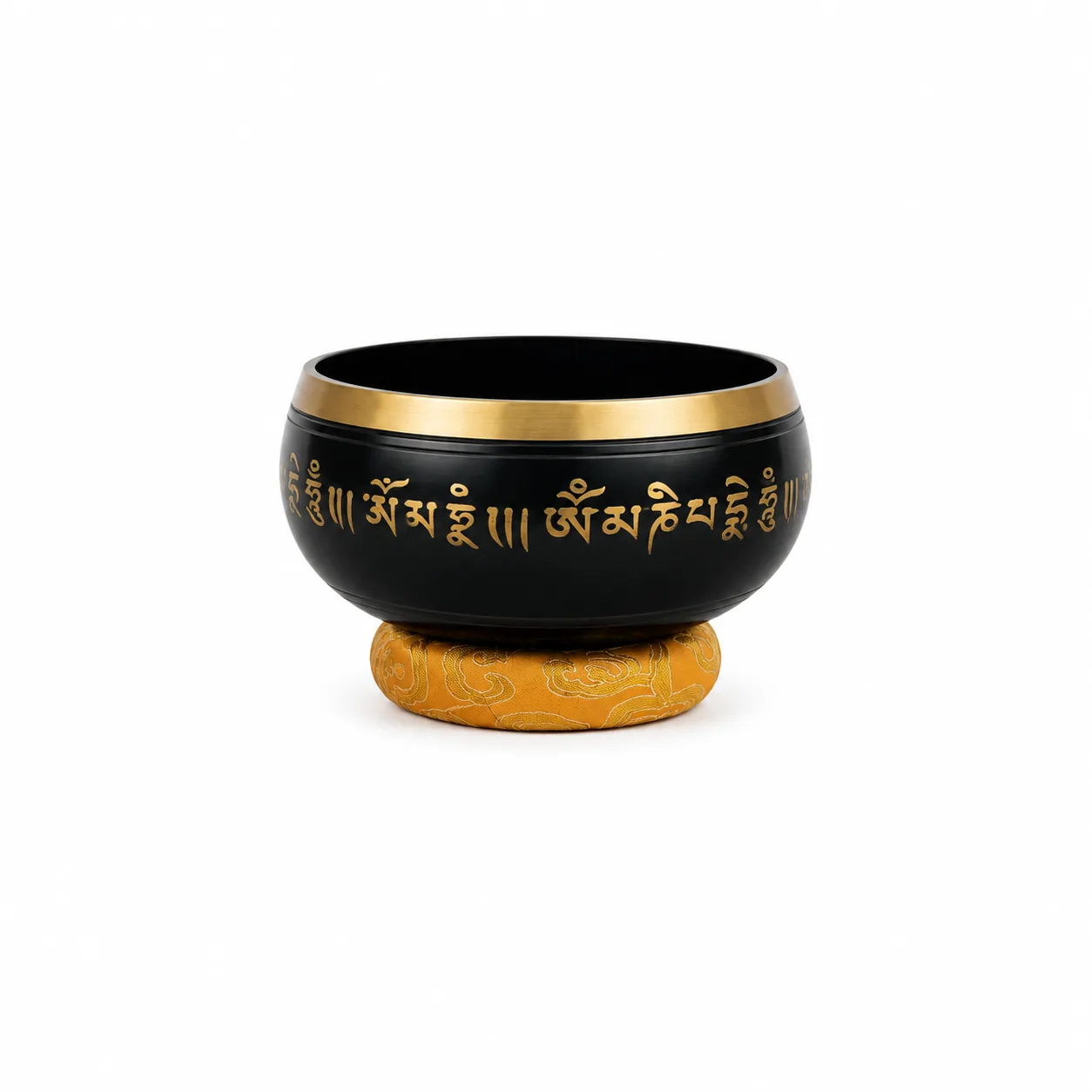 Machine Made Black Singing Bowl