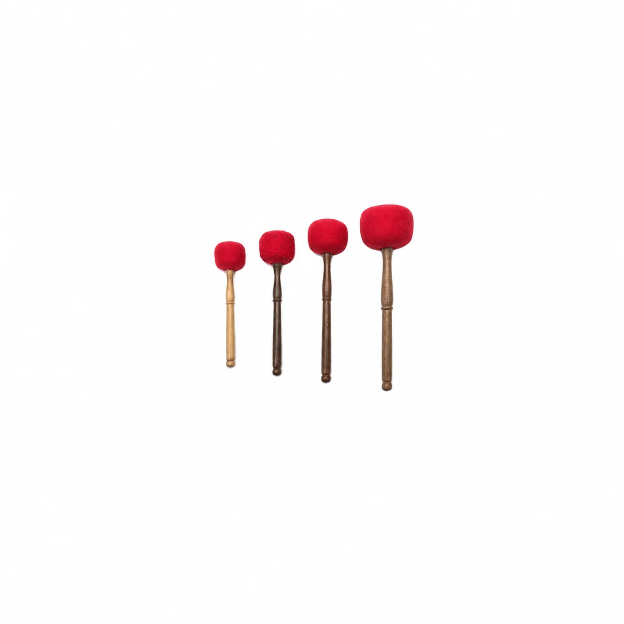 Wooden Drum Beater Red