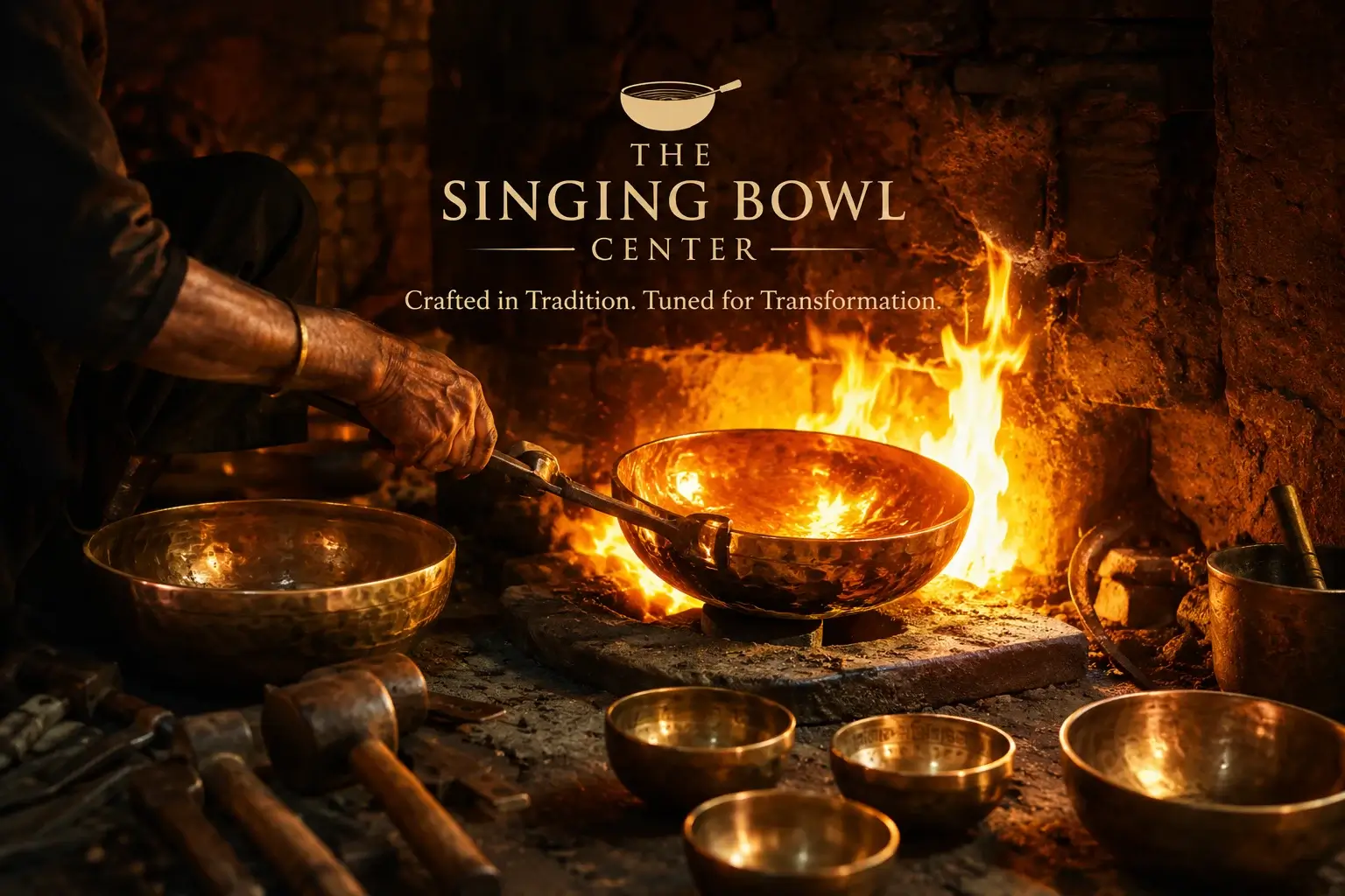 The Singing Bowl Center — our workshop and heritage